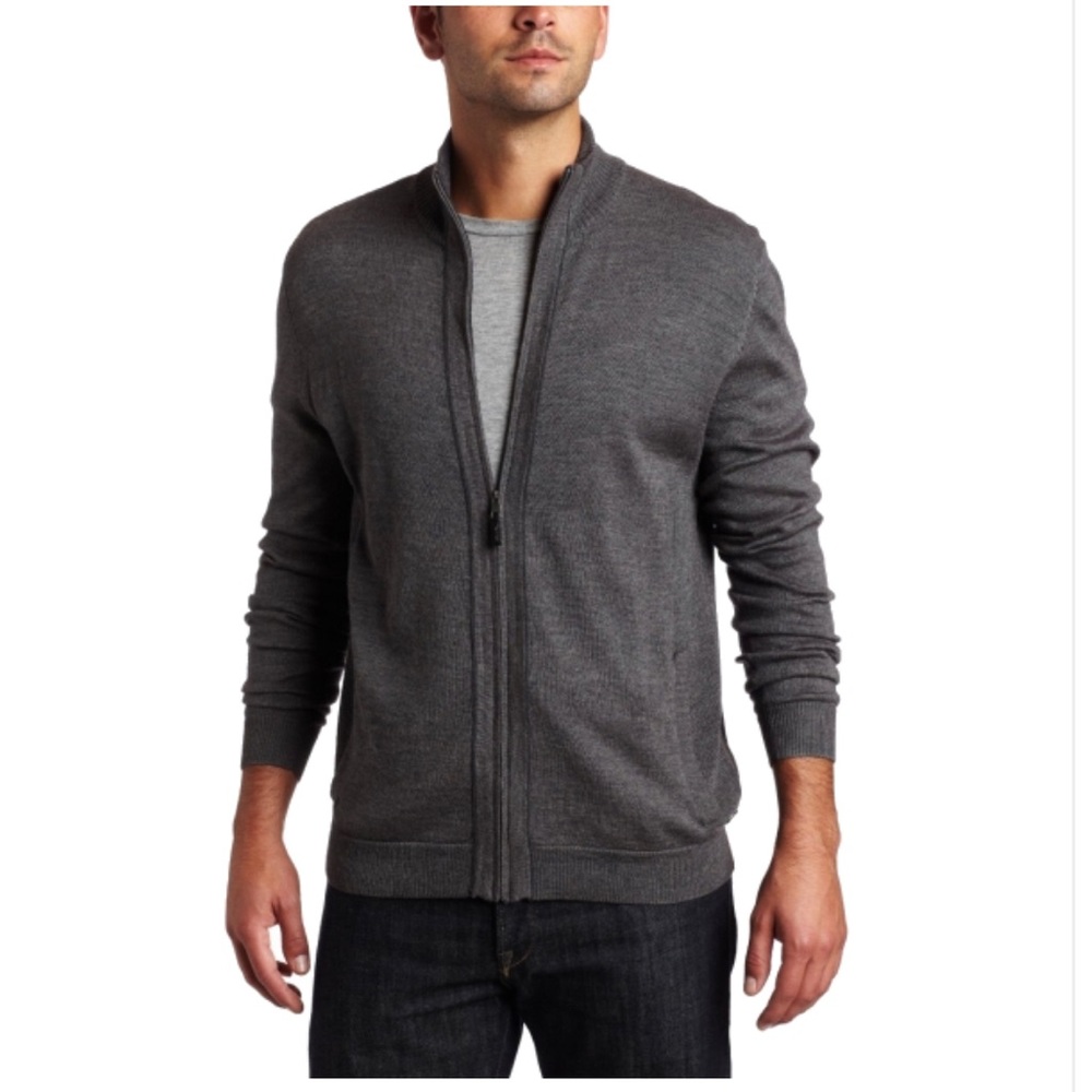 Calvin Klein zip up sweater